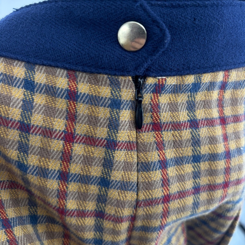 Rowing Blazers Target Patchwork Plaid Pleated Min… - image 3